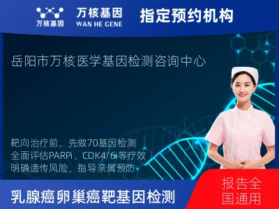 乳腺癌/卵巢癌靶70基因检测