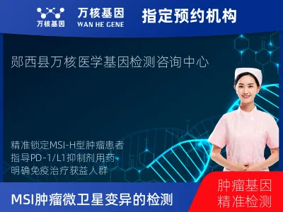 MSI肿瘤微卫星变异的检测（组织）