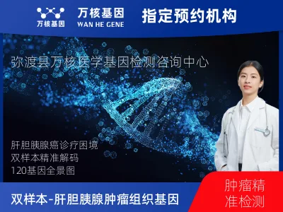 双样本-肝胆胰腺肿瘤组织120基因检测