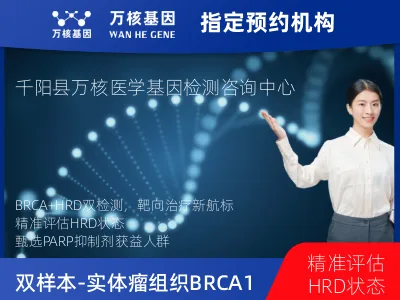 双样本-实体瘤组织BRCA1/2+HRD基因检测