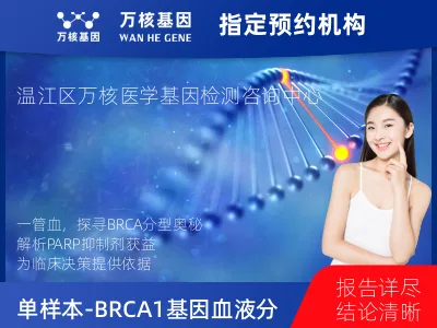 单样本-BRCA1/2基因血液分子分型研究