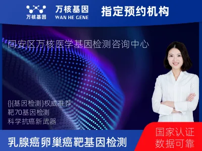 厦门市同安区乳腺癌/卵巢癌靶70基因检测