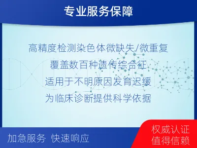 毕节-染色体微阵列分析-适用人群