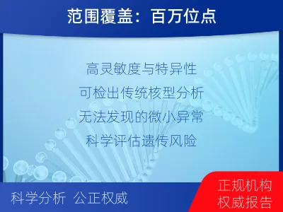 威宁-染色体微阵列分析-检测流程