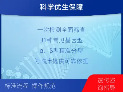 大方-地中海贫血基因检测-检测流程