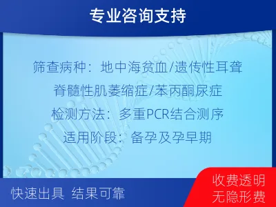 薛城-常见遗传病筛查-报告解读