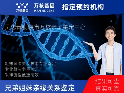 兄弟/姐妹亲缘关系鉴定