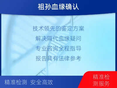 北京-祖孙亲缘关系鉴定-报告解读