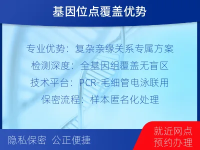 秦皇岛昌黎-叔侄亲缘关系鉴定-报告解读