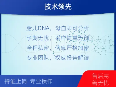 白山临江-无创产前亲子鉴定-检测流程