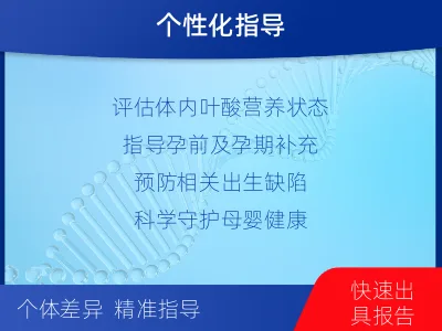 翁牛特-叶酸营养综合评估检测-报告解读
