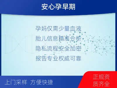 淄博周村-无创产前亲子鉴定-检测流程