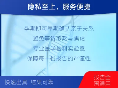 崇左龙州-亲子鉴定无创-检测流程