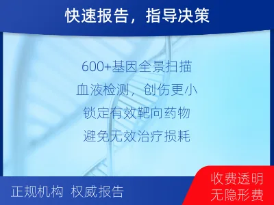 永清-肿瘤全面用药600综合检测-适用人群
