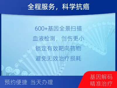 松潘-肿瘤全面用药600综合检测-适用人群