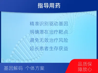 来凤-肿瘤靶向基因检测-检测流程