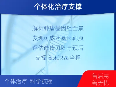 西乡-肿瘤全外显子测序-检测介绍