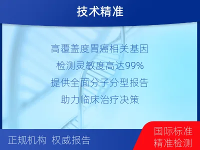吉安-胃癌分子分型基因检测-适用人群