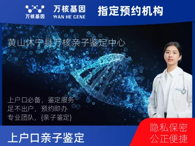 上户口亲子鉴定