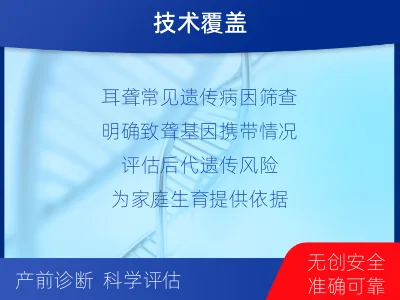 吉安-遗传性耳聋基因检测-检测流程