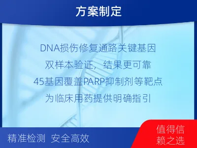 巨野-双样本-DNA损伤修复组织基-报告解读