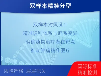 双清-双样本-DNA损伤修复组织基-检测介绍