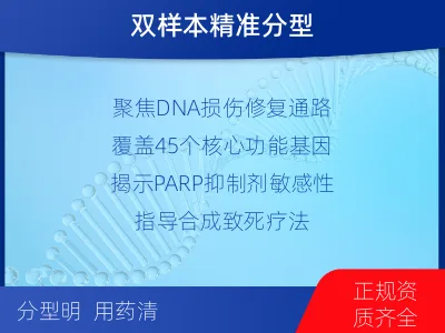 道孚-双样本-DNA损伤修复组织基-检测流程