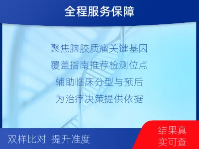 大祥-双样本-脑胶质瘤组织基因检测-检测流程