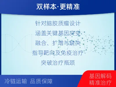 北塔-双样本-脑胶质瘤组织基因检测-检测流程