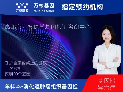 扬州市高邮市单样本-消化道肿瘤组织50基因检测