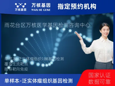 南京市雨花台区单样本-泛实体瘤组织188基因检测