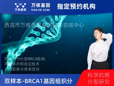 凉山彝族自治州西昌市双样本-BRCA1/2基因组织分子分型研究