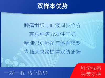 让胡路-双样本-BRCA1基因血液分-适用人群