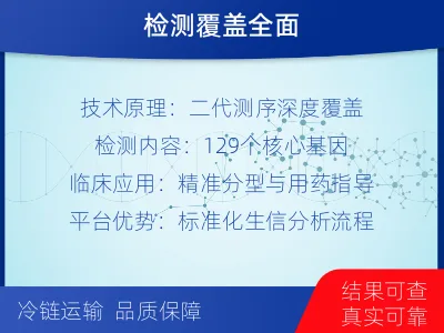 西昌-单样本-淋巴瘤组织基因检测-检测介绍