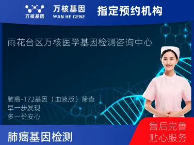 南京市雨花台区肺癌-172基因（血液版）