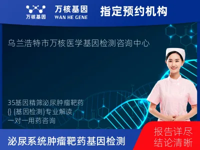 兴安盟乌兰浩特市泌尿系统肿瘤靶药35基因检测