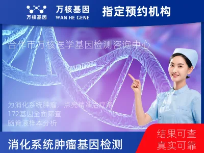 甘南藏族自治州合作市消化系统肿瘤-172基因（脑脊液版）