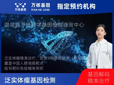 博尔塔拉蒙古自治州温泉县泛实体瘤-919基因（组织版）