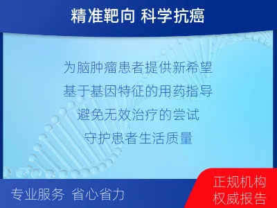 辽中-全外显子基因检测-脑肿瘤-检测流程