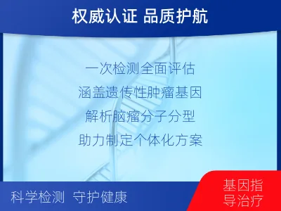 溧水-全外显子基因检测-脑肿瘤-检测流程
