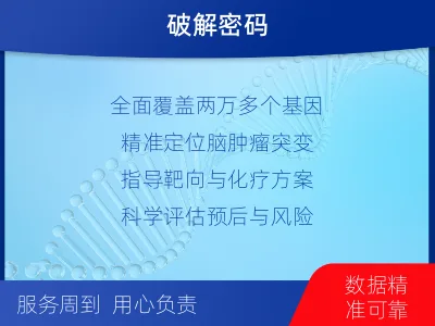 叶城-全外显子基因检测-脑肿瘤-检测介绍