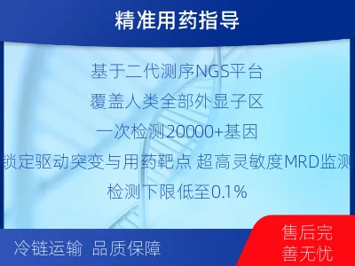 繁昌-全外显子基因检测次MRD-报告解读
