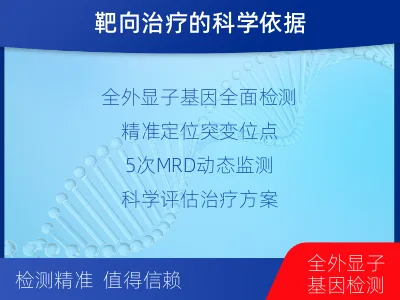 全外显子基因检测+5次MRD