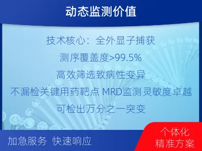 松滋-全外显子基因检测次MRD-检测流程