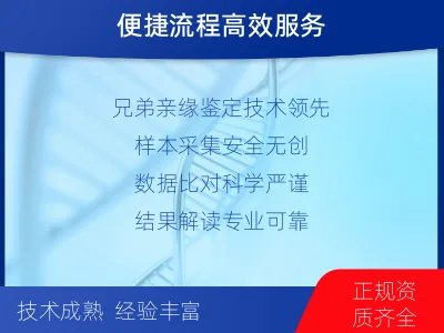 庆阳宁-兄弟姐妹亲缘关系鉴定-检测流程
