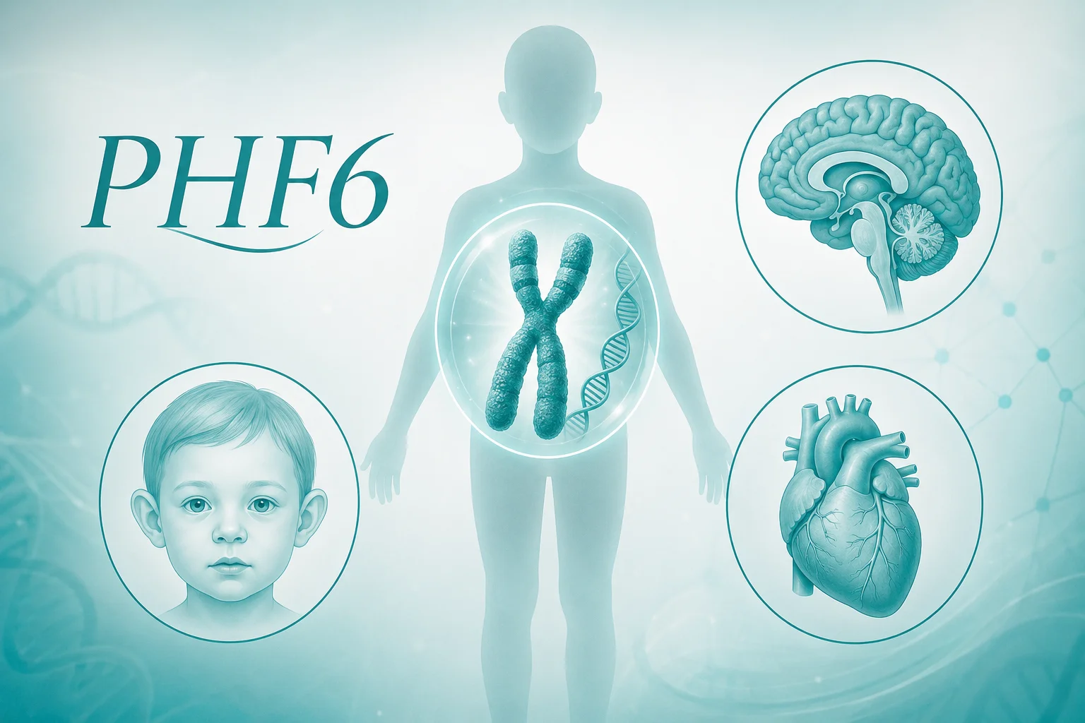 Borjeson-Forssman-Lehmann 综合征 - DNA helix
