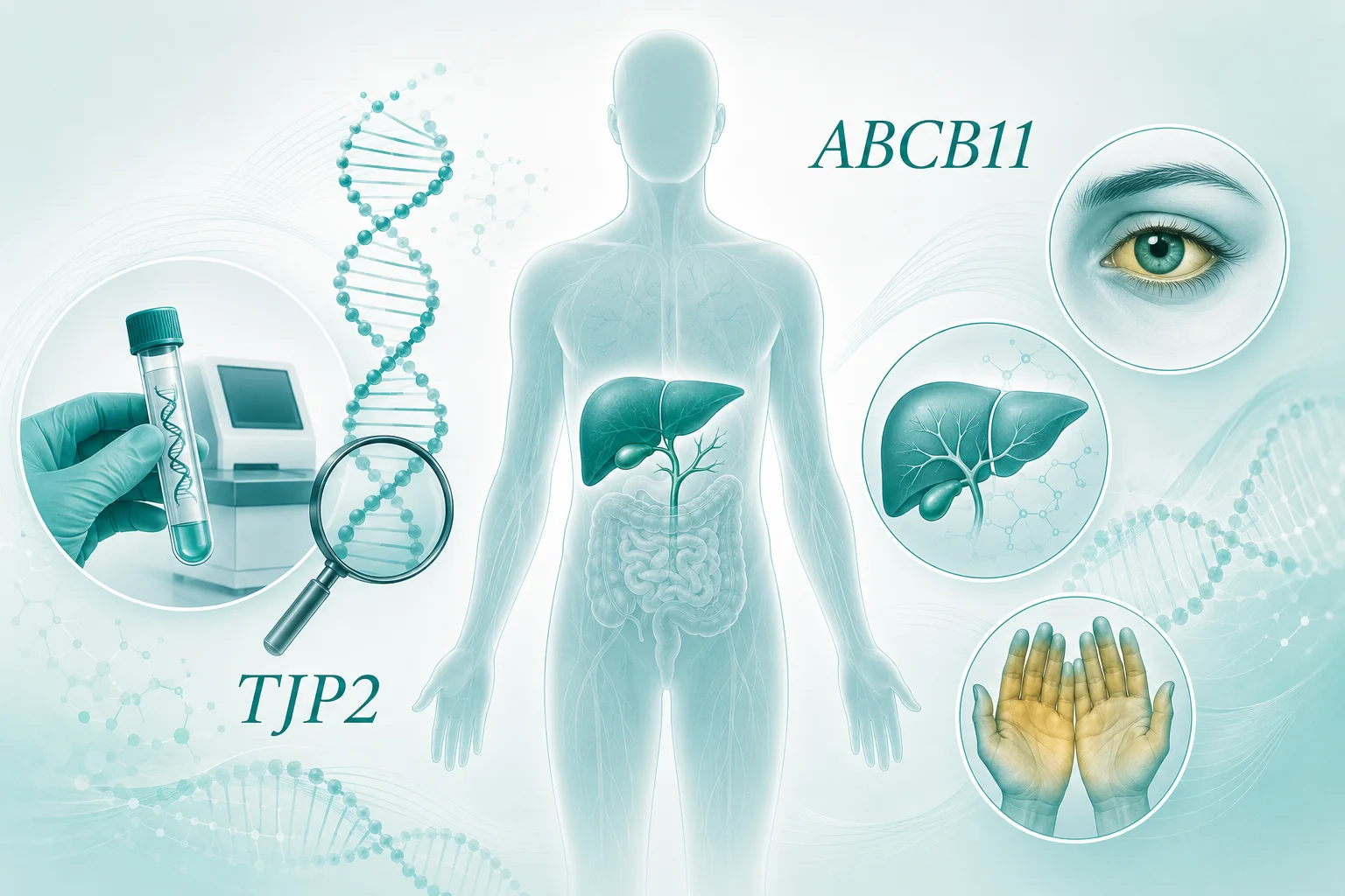 进行性家族性肝内胆汁淤积症1/2/3/4 型 - 基因检测流程