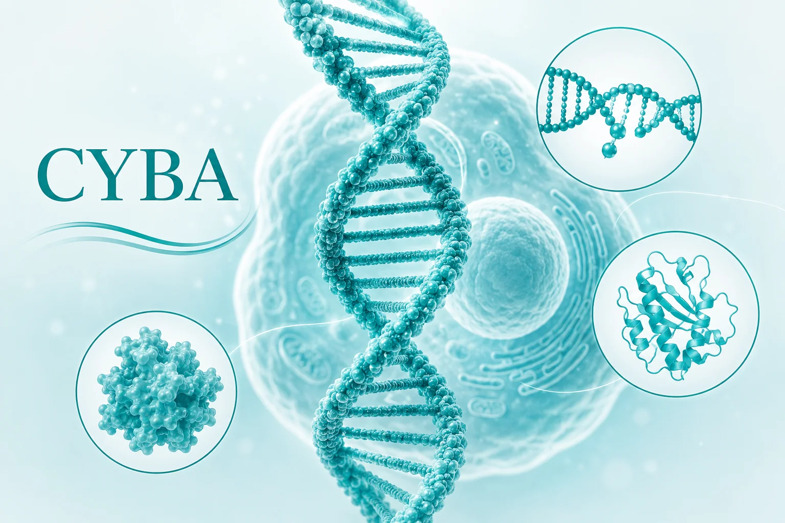 CYBA 缺乏型慢性肉芽肿病 - DNA双螺旋结构