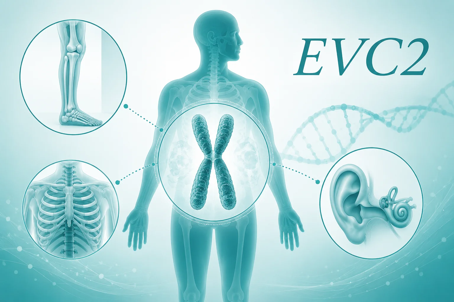 Ellis-van Creveld 综合征 - DNA helix