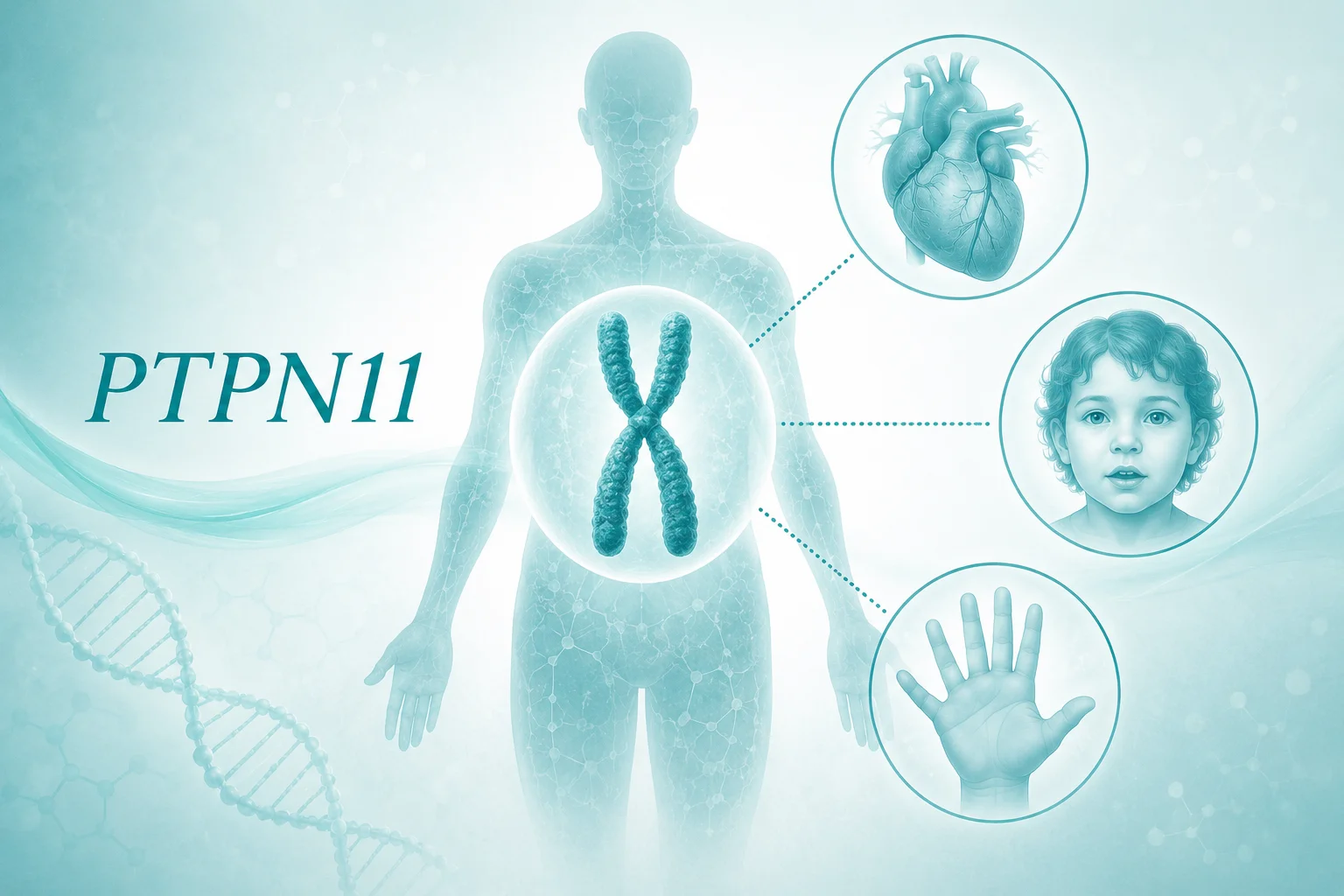 努南综合征1 型 - DNA helix